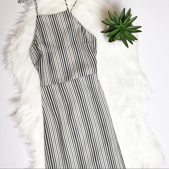 Lush cotton and linen striped dress - Picture 3 of 7